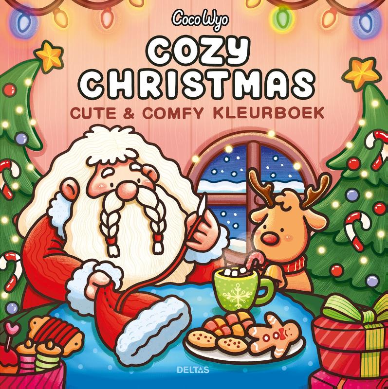 Omslag van Cozy Christmas Cute & Comfy kleurboek