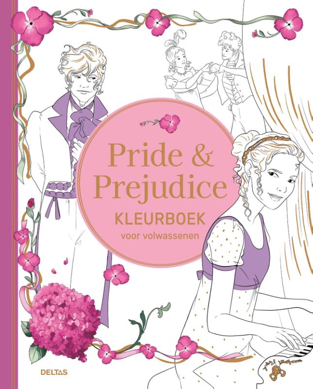 Omslag van Pride & Prejudice Kleurboek voor volwassenen