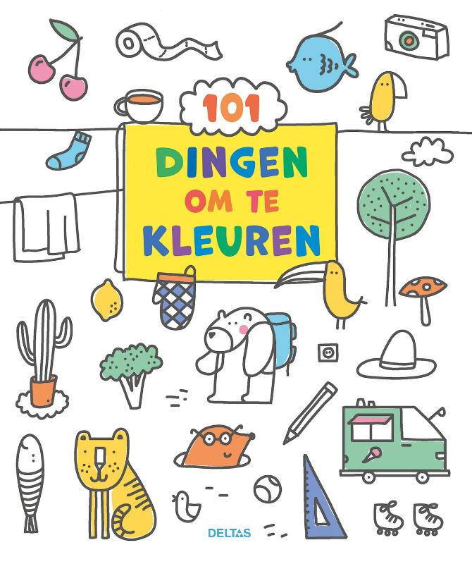 Omslag van 101 dingen om te kleuren