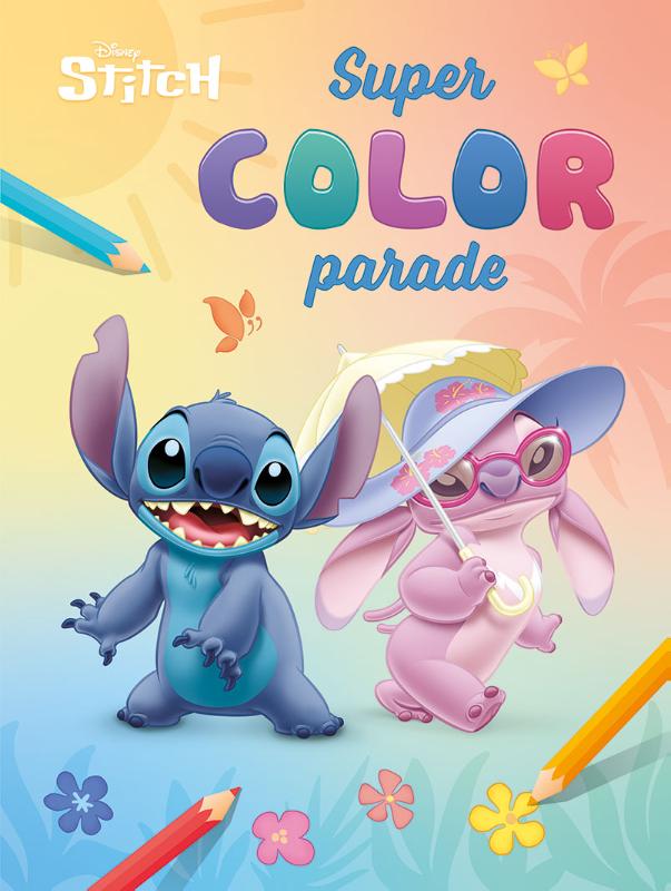 Omslag van Disney Stitch Super Color Parade