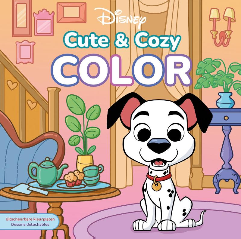 Omslag van Disney Cute & Cozy Color