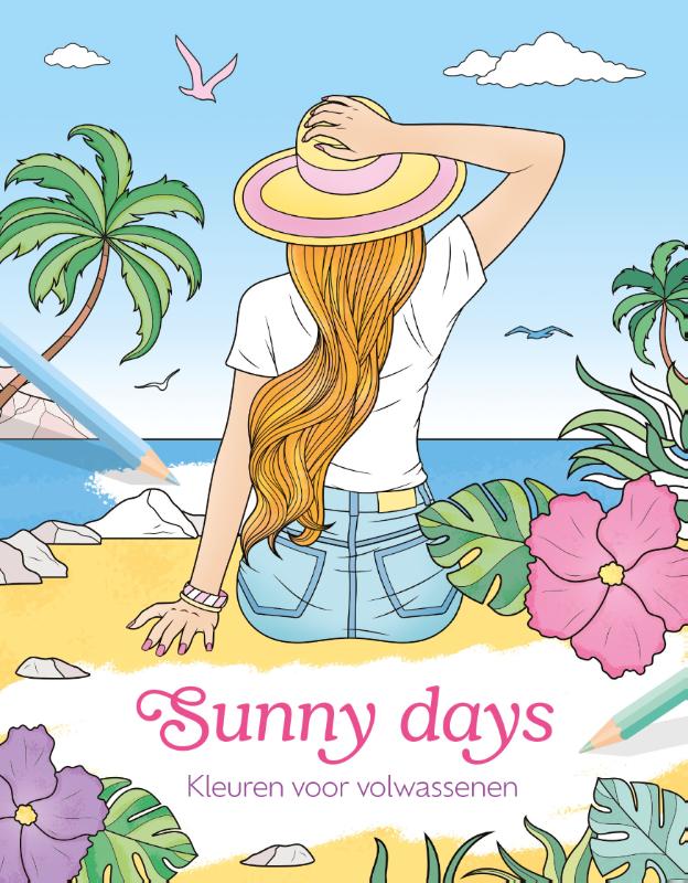 Omslag van Sunny days - Kleuren voor volwassenen