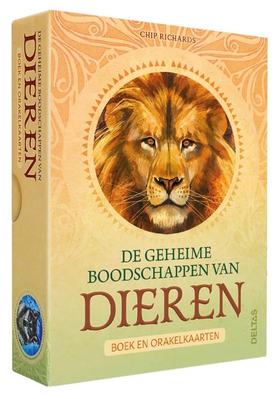 Omslag van De geheime boodschappen van dieren - Boek en orakelkaarten