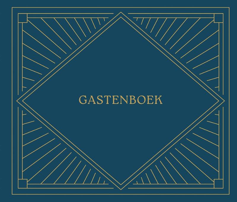 Omslag van Gastenboek (blauw)