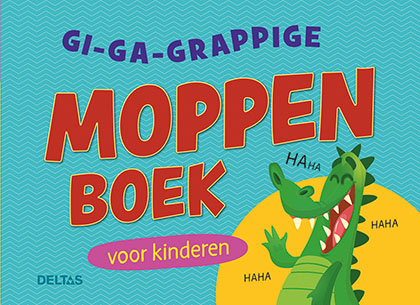 Omslag van Gi-ga-grappige moppenboek voor kinderen Set 3 ex.