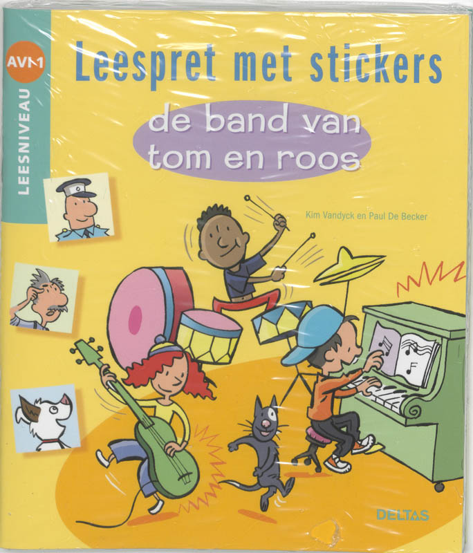 Omslag van Leespret met stickers set 3ex.