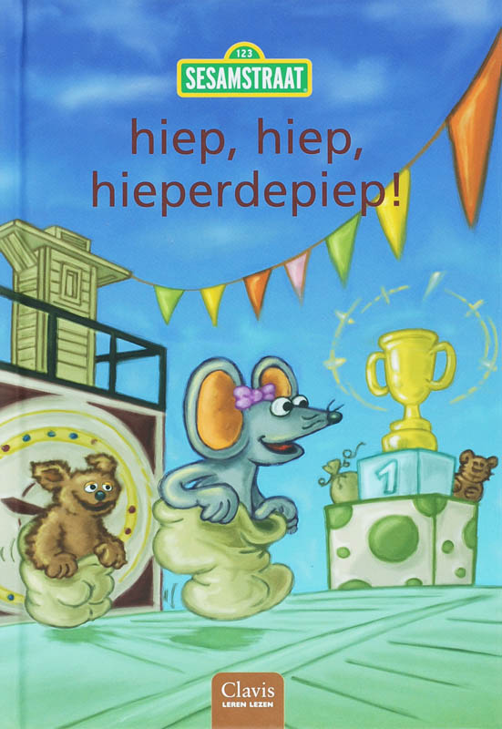 Omslag van Hiep, hiep, hiep-er-de-piep