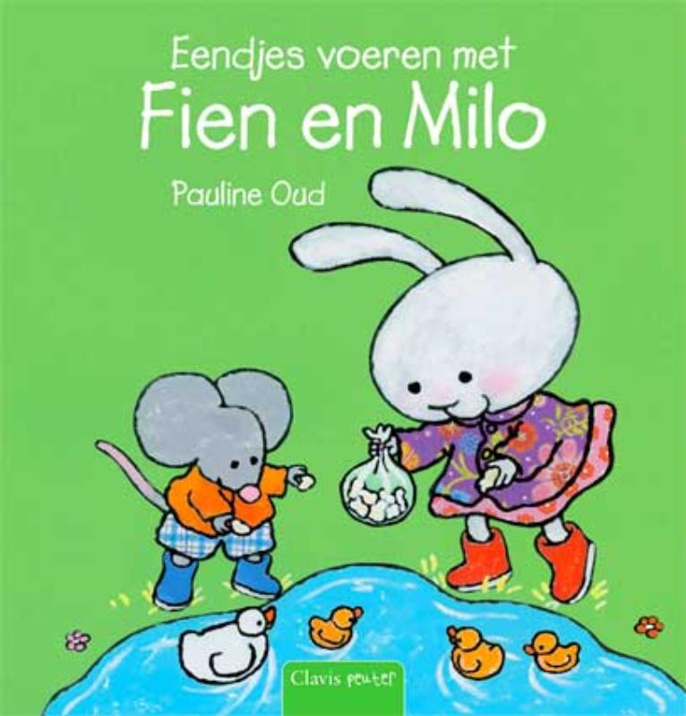 Omslag van Eendjes voeren met Fien en Milo