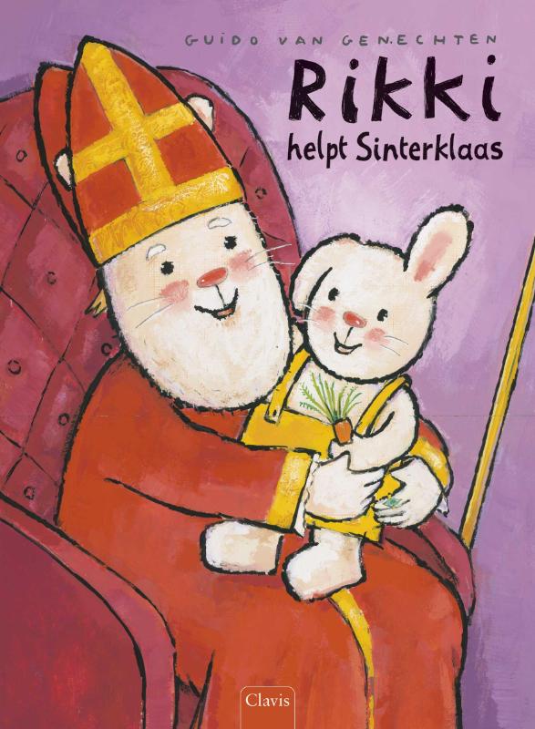 Omslag van Rikki helpt Sinterklaas. Vertelplaten. Kamishibai