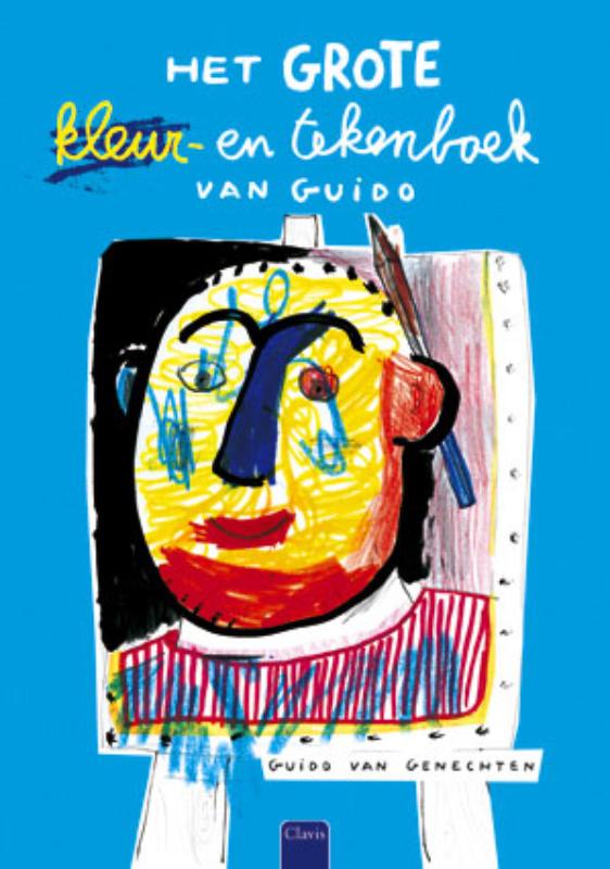Omslag van Het grote kleur- en tekenboek van Guido