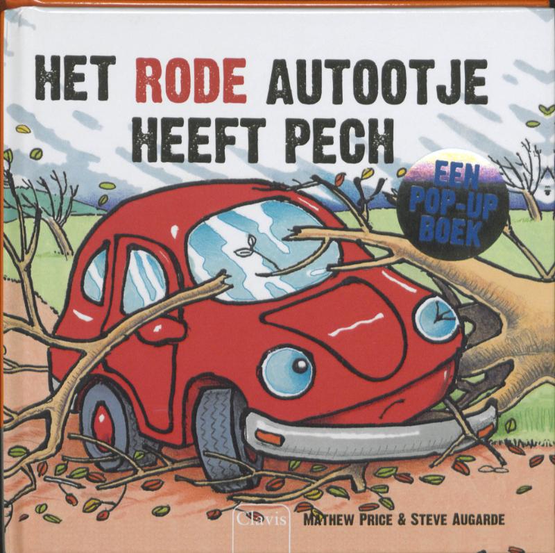Omslag van Het rode autootje heeft pech