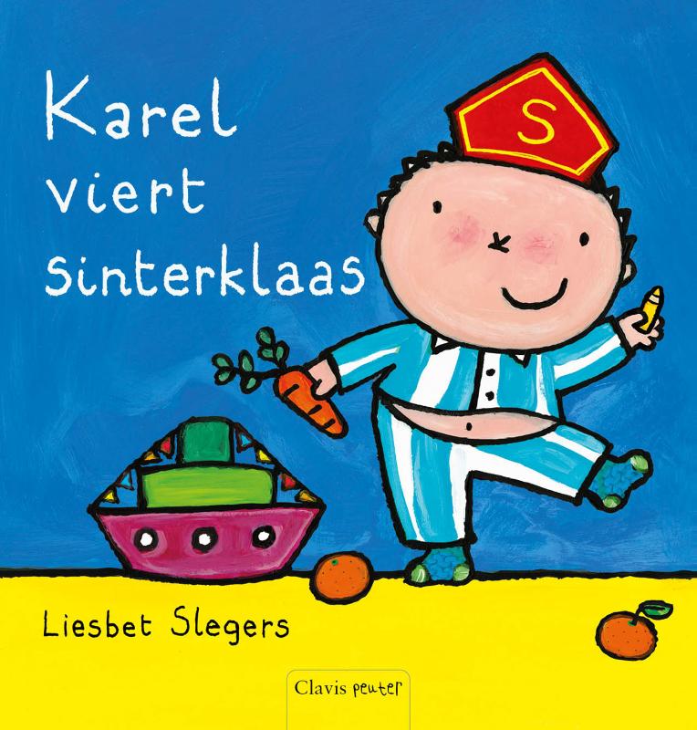 Omslag van Karel viert sinterklaas
