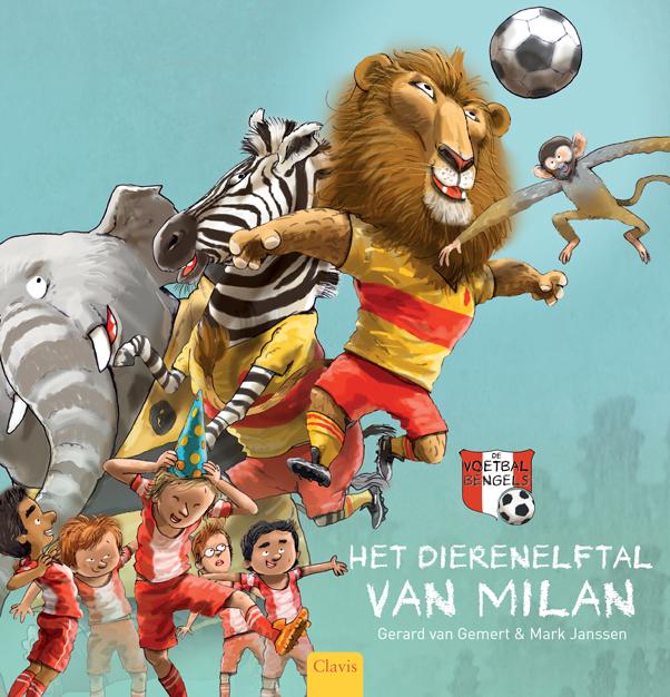 Omslag van Het dierenelftal van Milan
