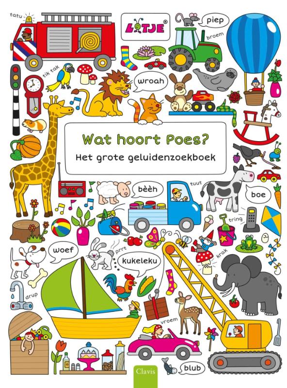 Omslag van Wat hoort Poes?