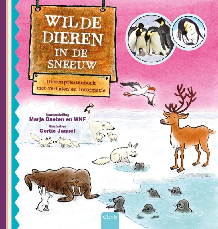 Omslag van Wilde dieren in de sneeuw