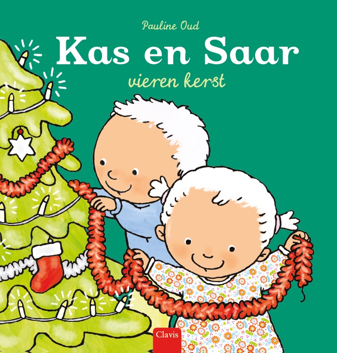 Omslag van Kas en Saar vieren kerst