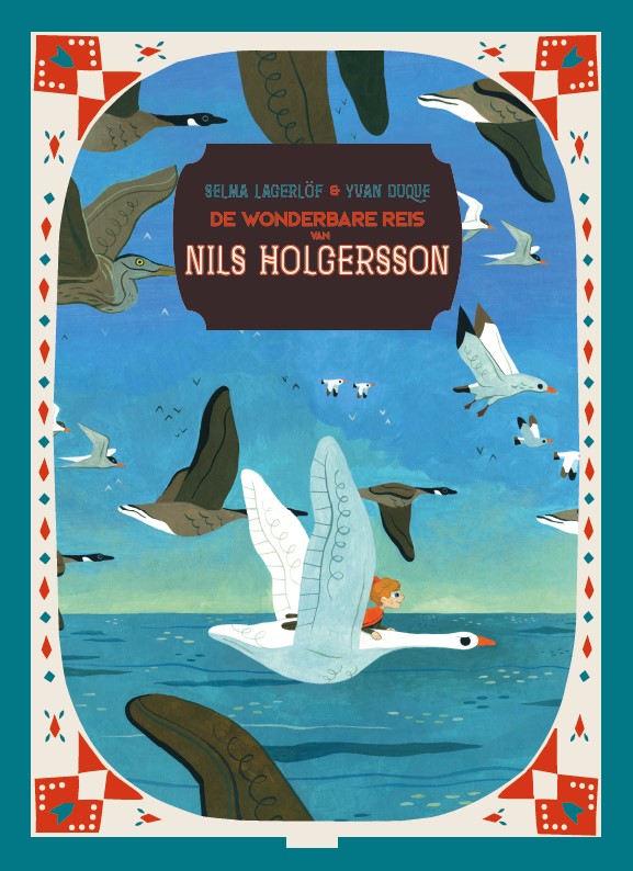 Omslag van De wonderbare reis van Nils Holgersson