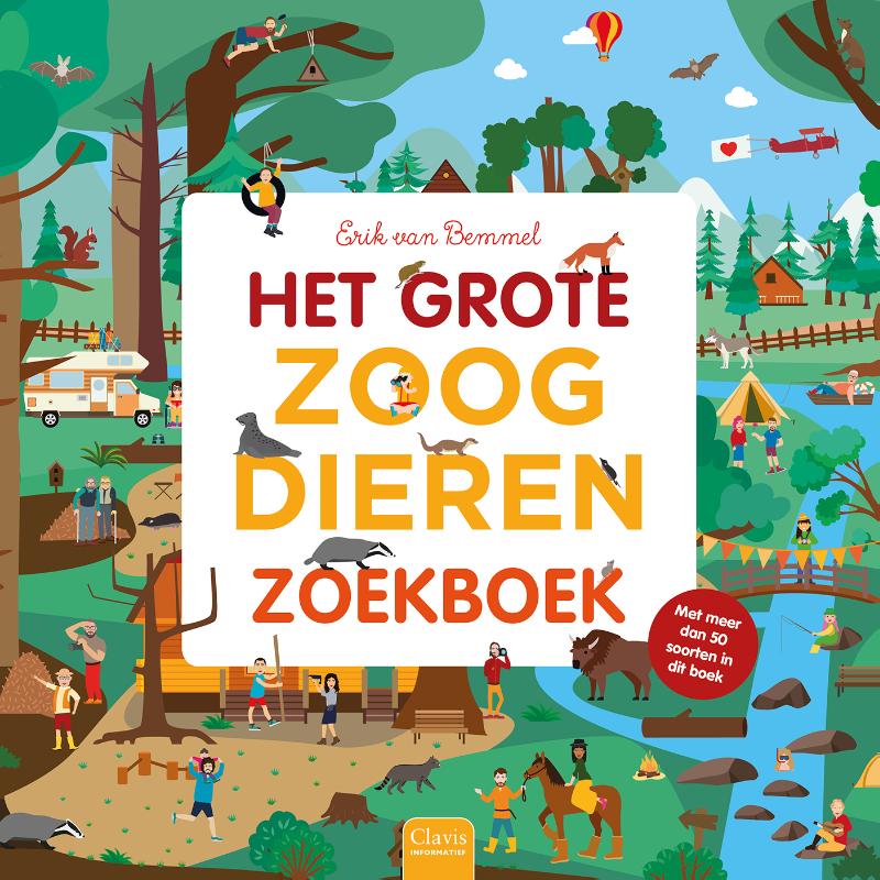 Omslag van Het grote zoogdierenzoekboek