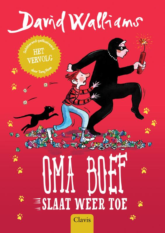 Omslag van Oma boef slaat weer toe