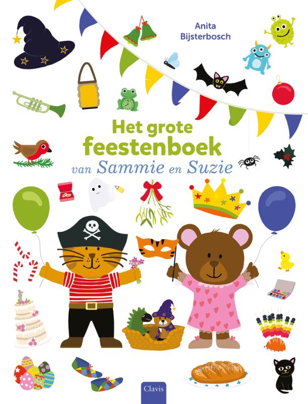 Omslag van Het grote feestenboek van Sammie en Suzie