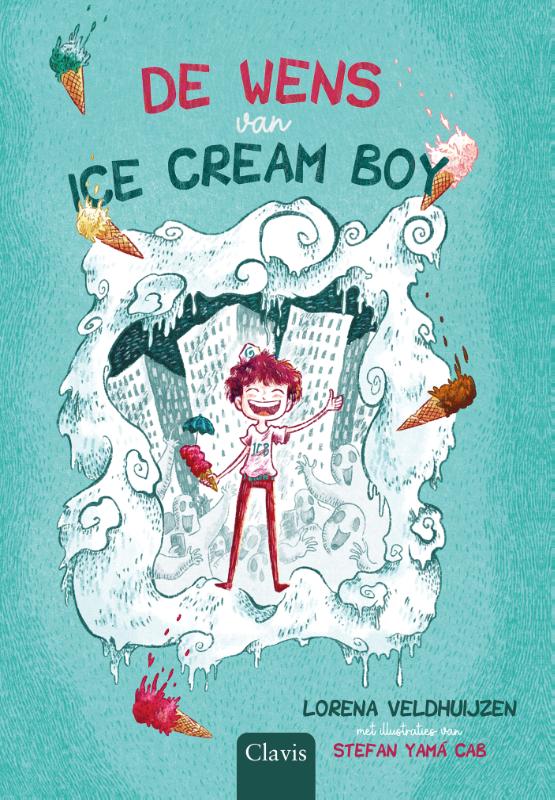 Omslag van De wens van Ice Cream Boy