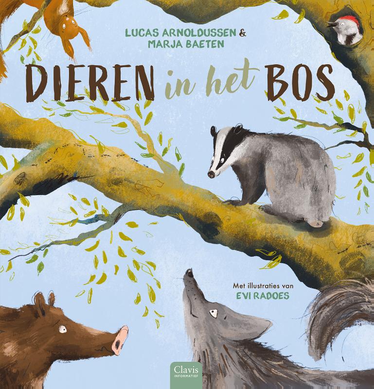 Omslag van Dieren in het bos