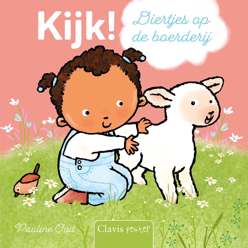 Omslag van Kijk! Diertjes op de boerderij