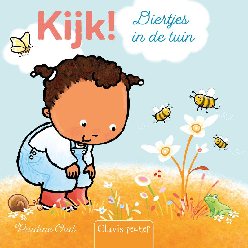 Omslag van Kijk! Diertjes in de tuin