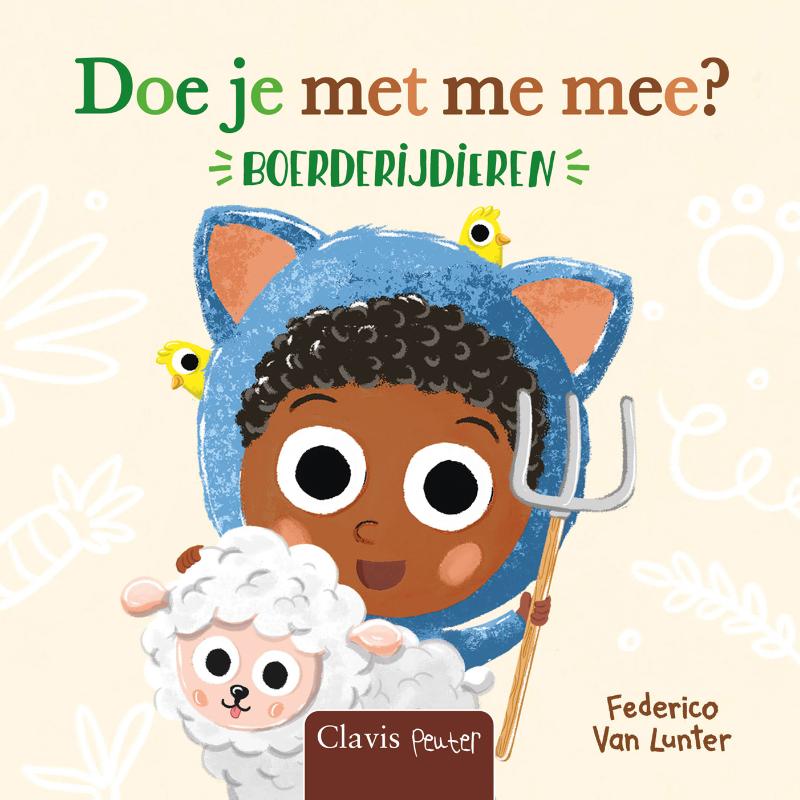 Omslag van Doe je met me mee? Boerderijdieren