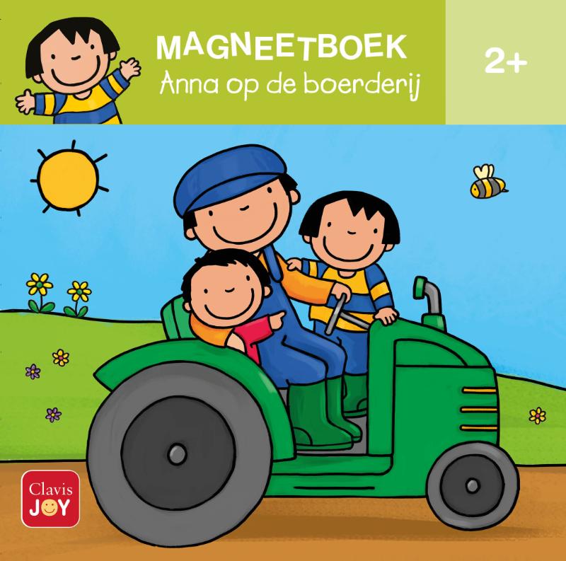 Omslag van Magneetboek Anna op de boerderij
