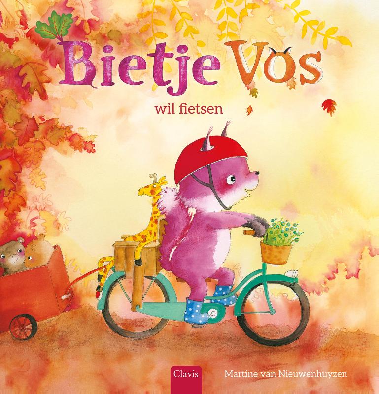 Omslag van Bietje Vos wil fietsen