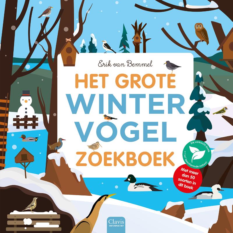 Omslag van Het grote wintervogelzoekboek