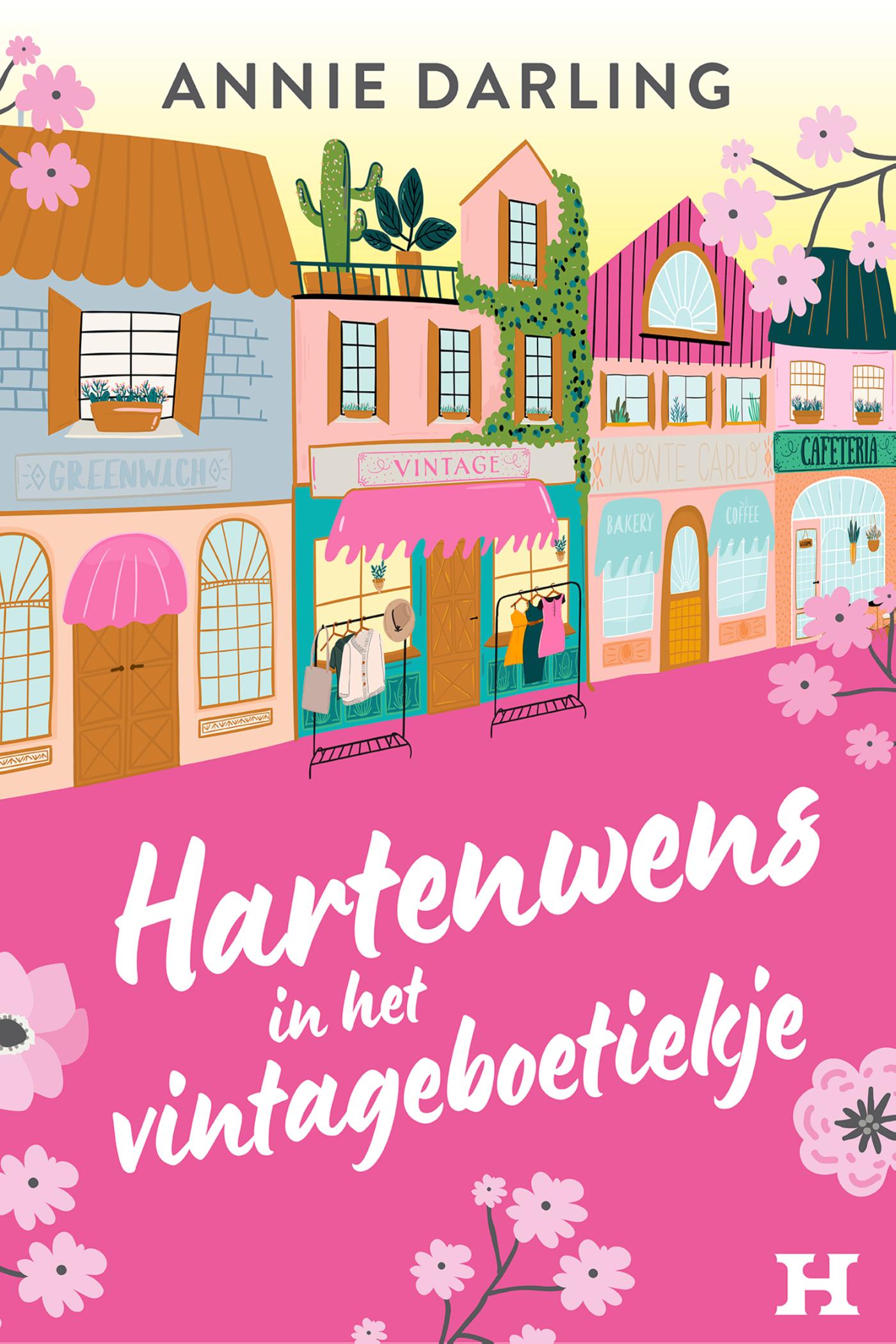 Omslag van Een hartenwens in het vintageboetiekje