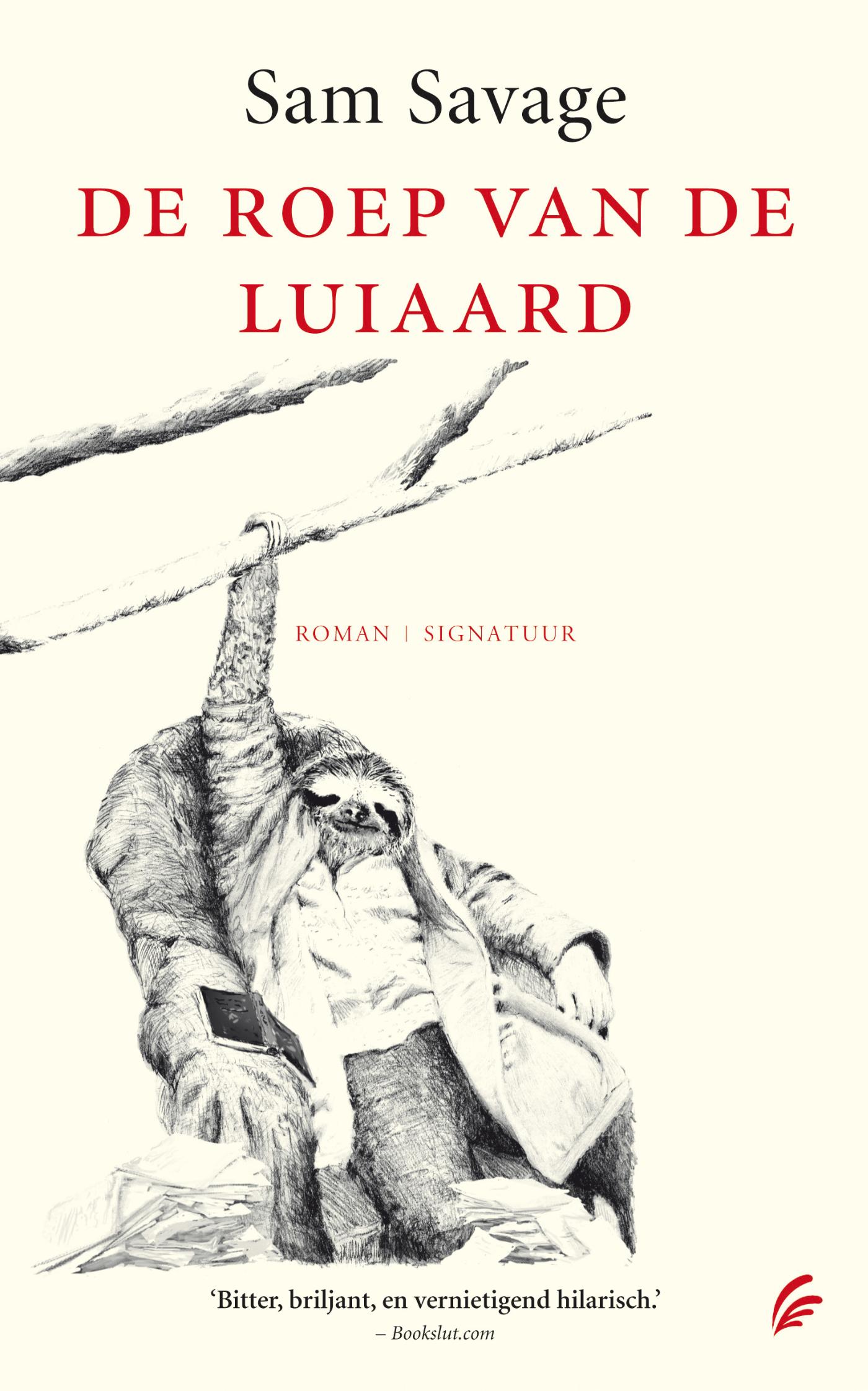 Omslag van De roep van de luiaard