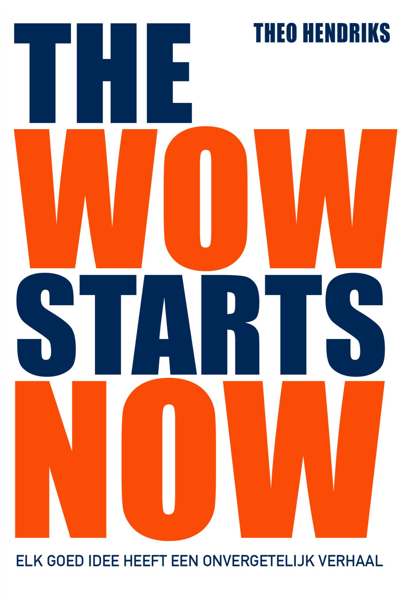 Omslag van The wow starts now
