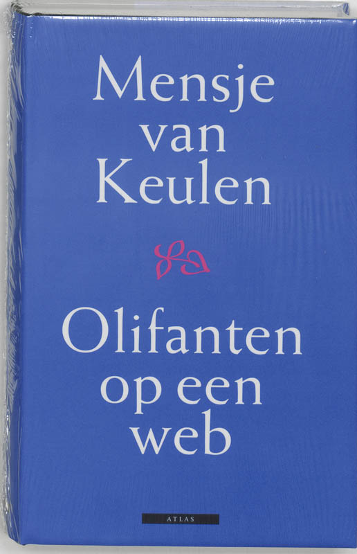 Omslag van Olifanten op een web