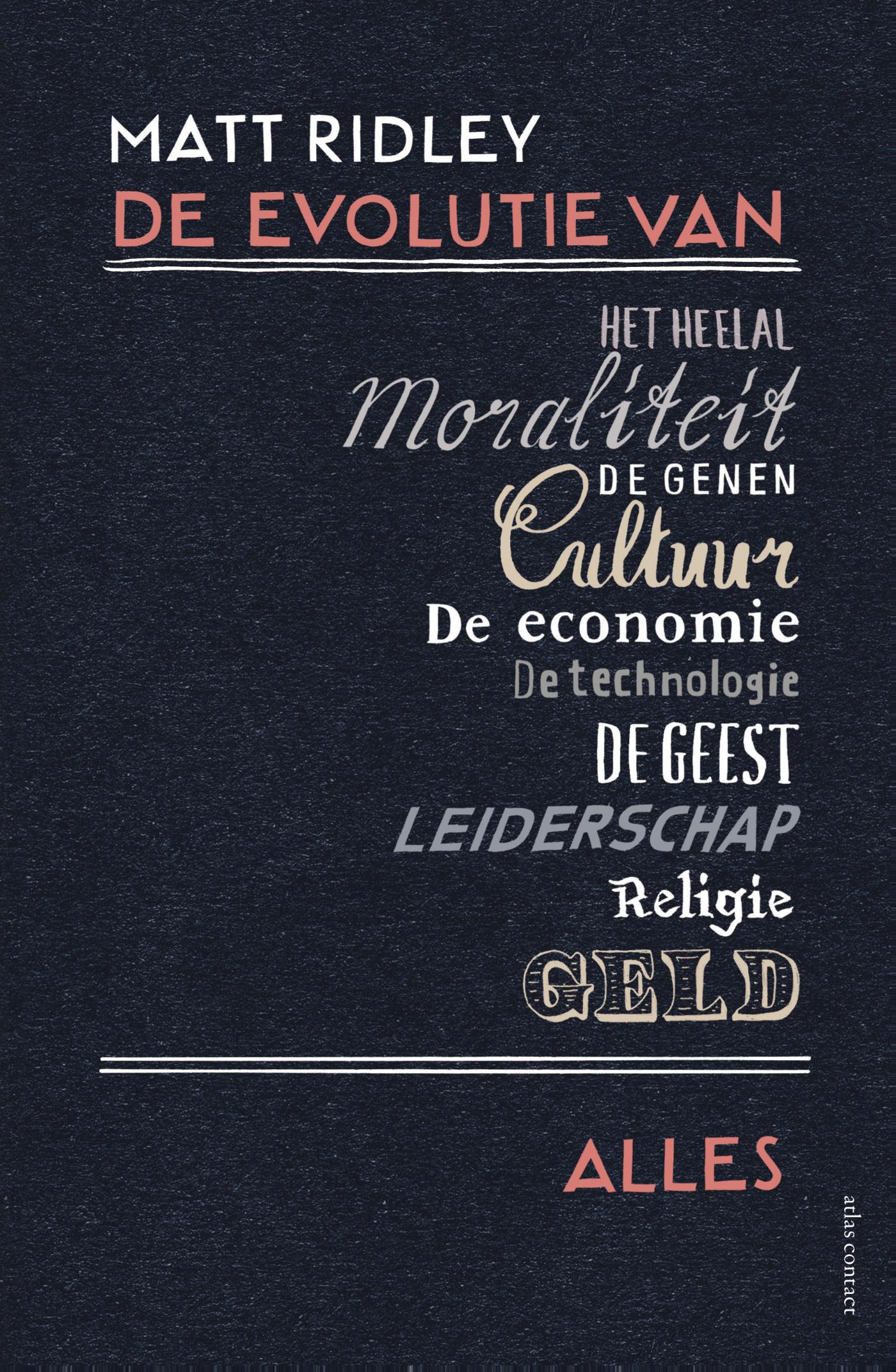 Omslag van De evolutie van alles