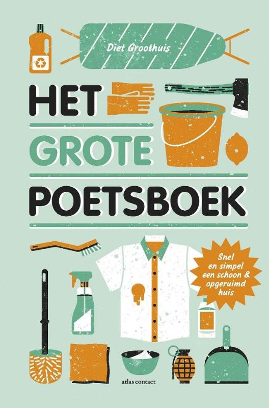 Omslag van Het grote poetsboek
