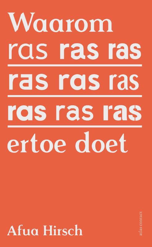 Omslag van Waarom ras ertoe doet