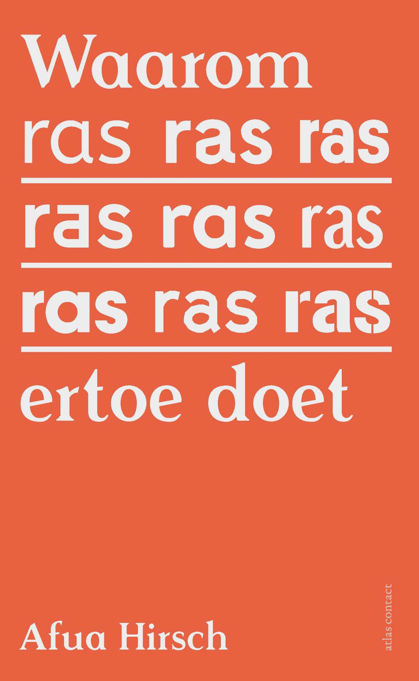 Omslag van Waarom ras ertoe doet