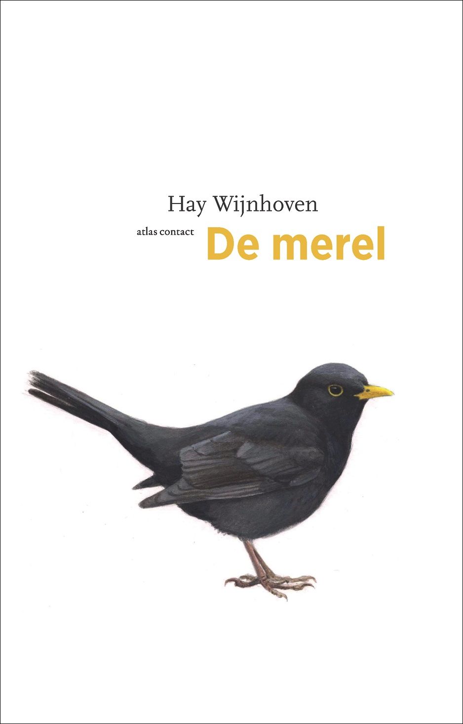 Omslag van De merel