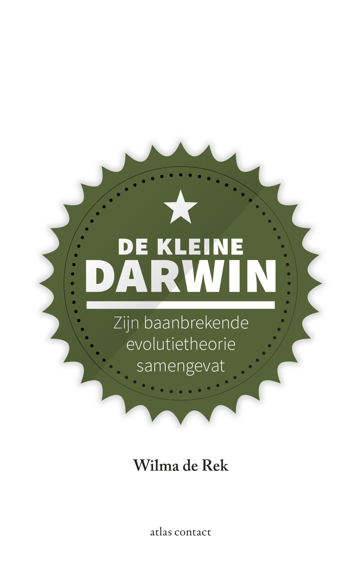 Omslag van De kleine Darwin