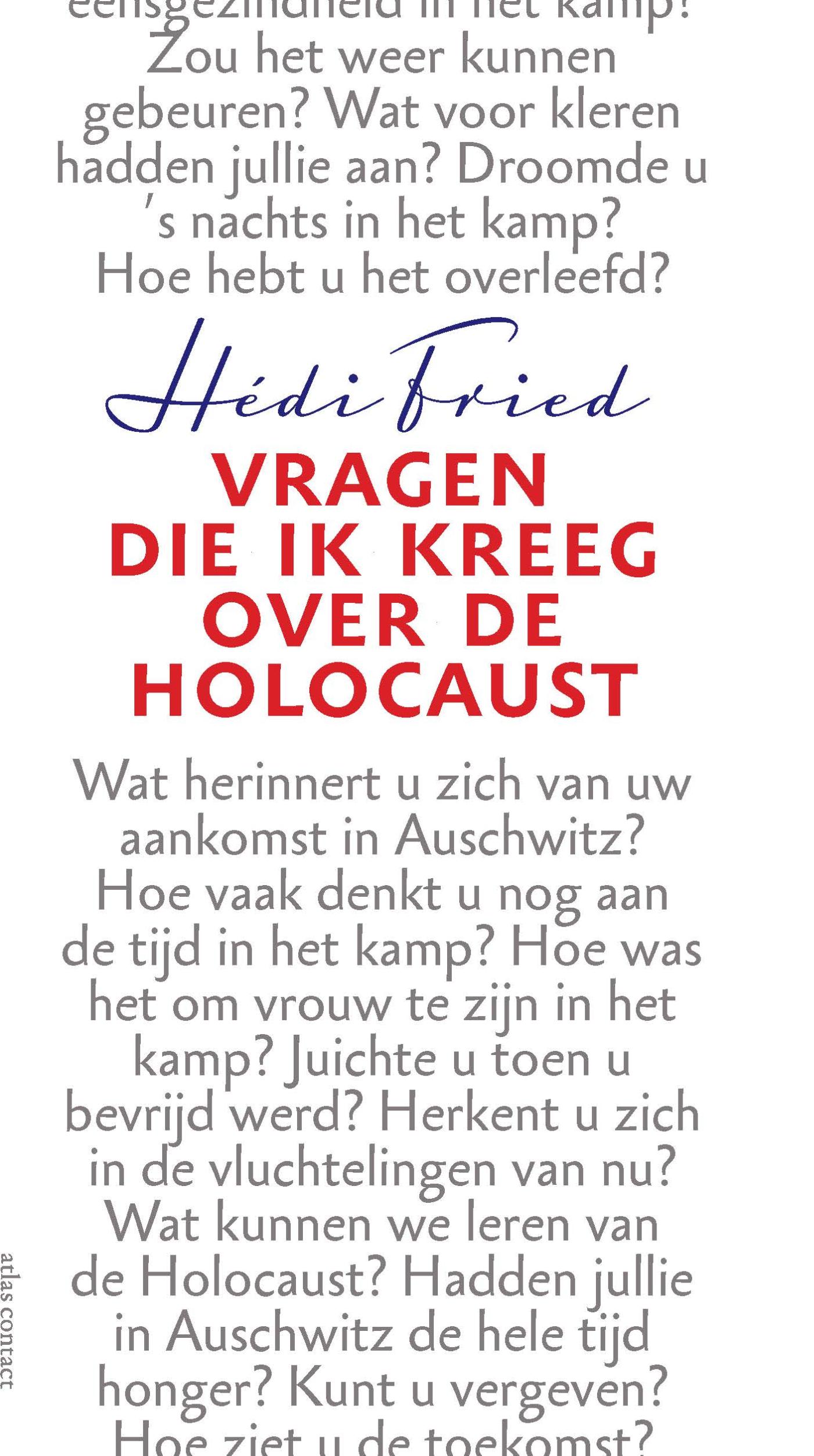 Omslag van Vragen die ik kreeg over de Holocaust