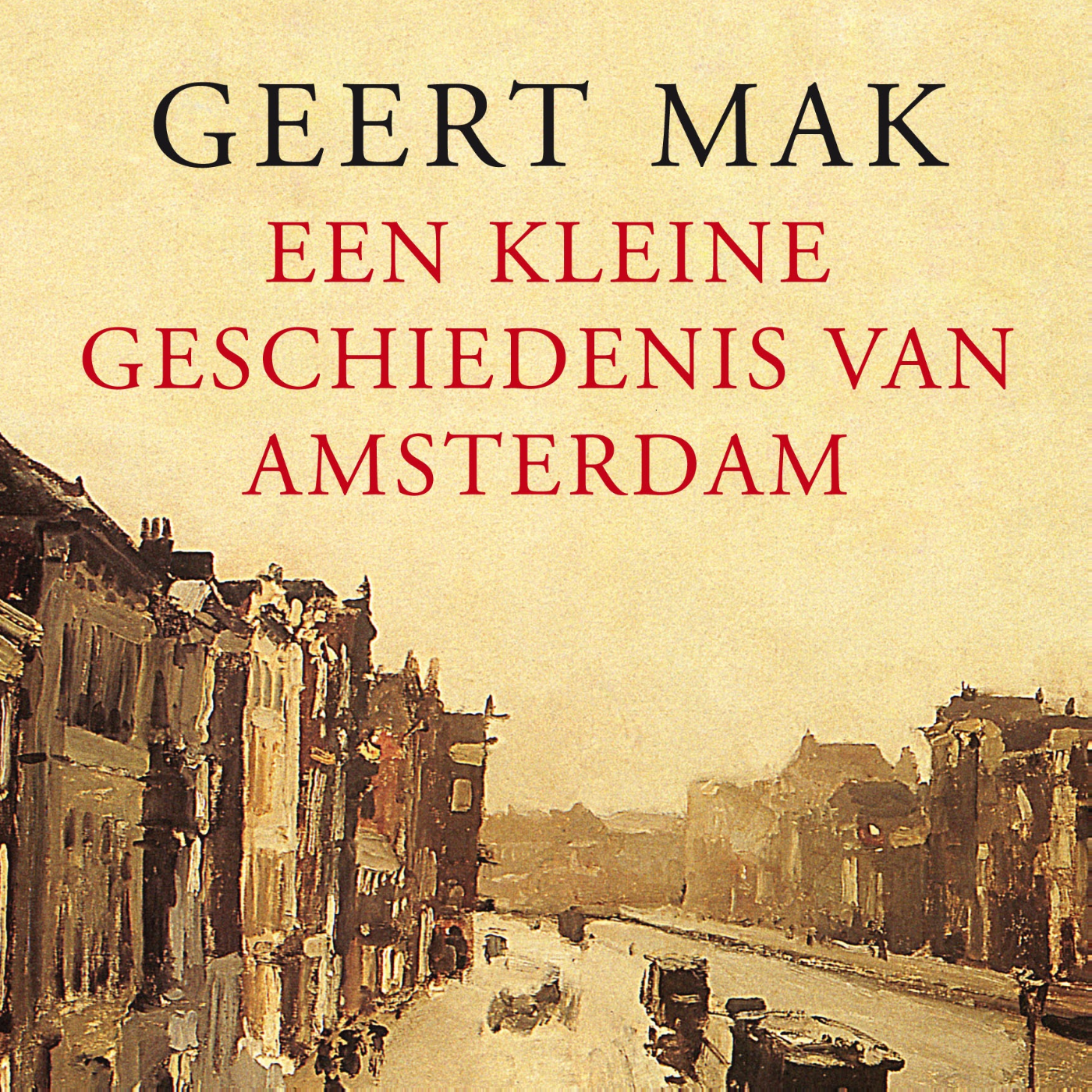 Omslag van Een kleine geschiedenis van Amsterdam