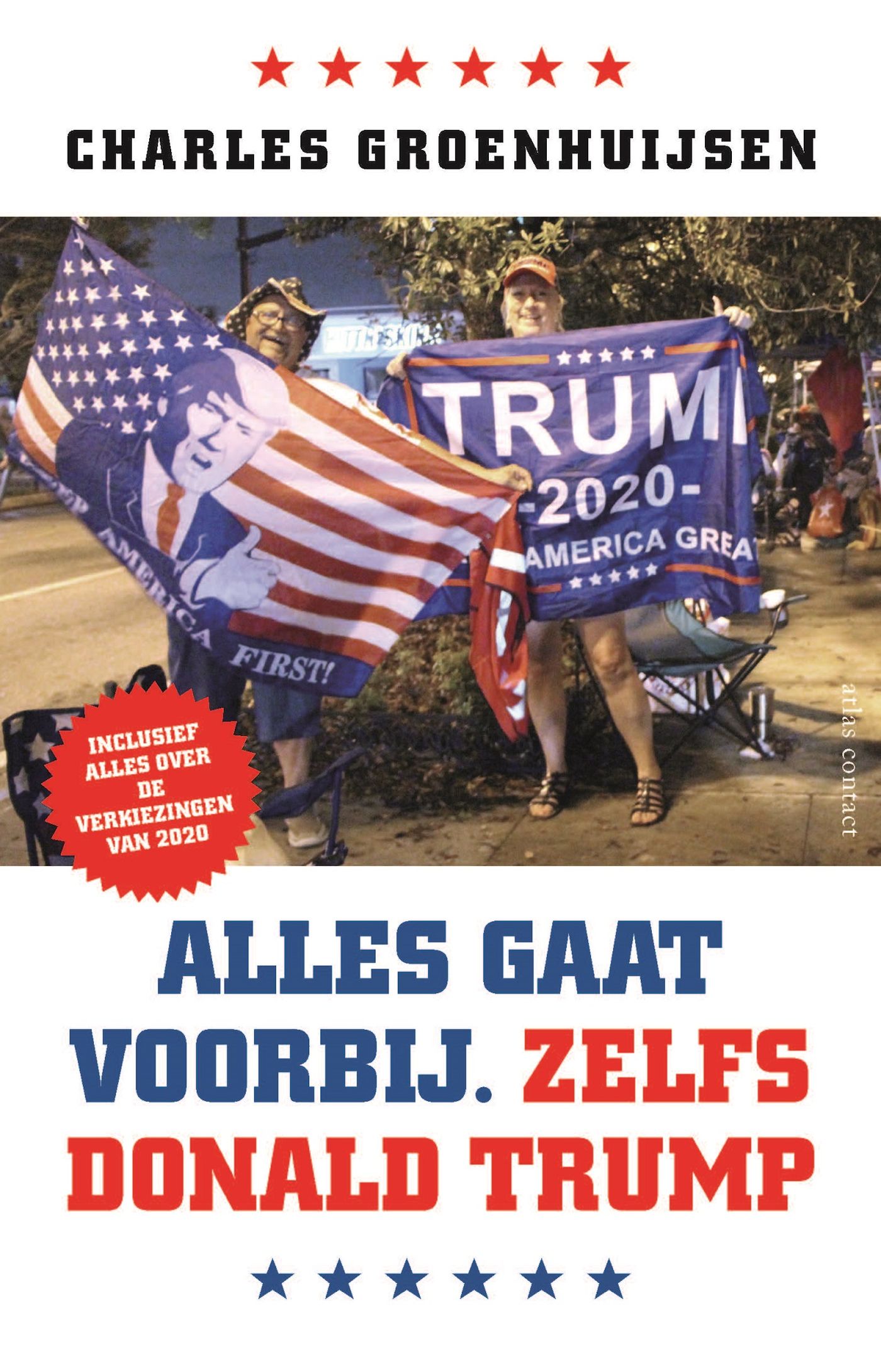 Omslag van Alles gaat voorbij. Zelfs Donald Trump