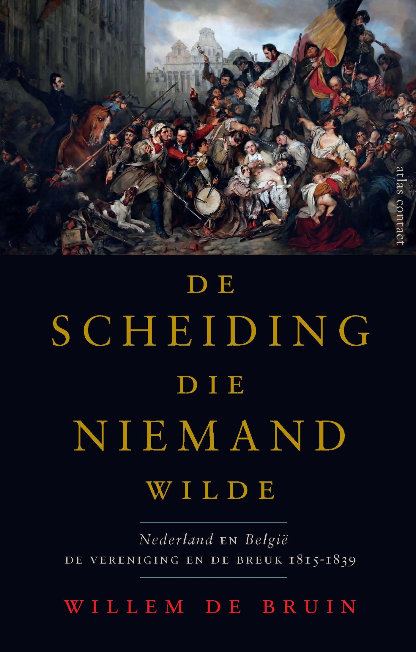 Omslag van De scheiding die niemand wilde