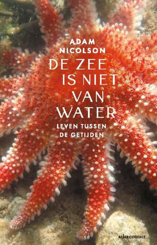 Omslag van De zee is niet van water