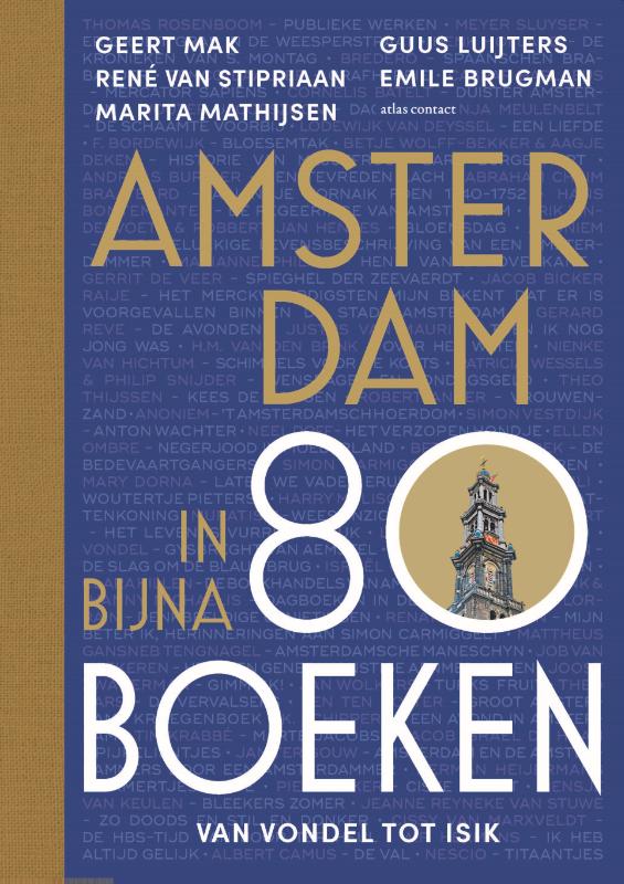 Omslag van Amsterdam in bijna 80 boeken