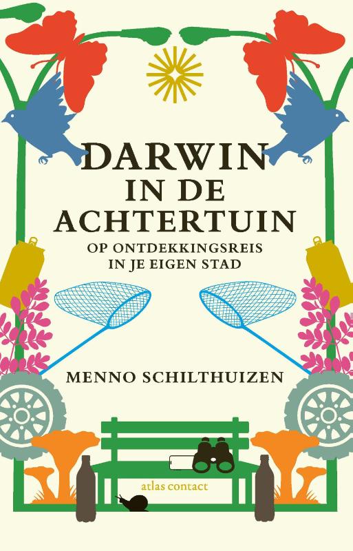 Omslag van Darwin in de achtertuin