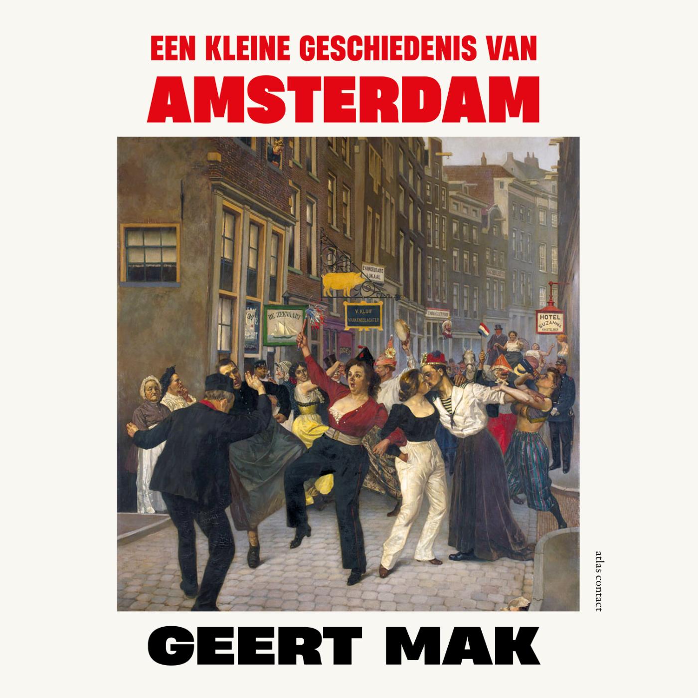 Omslag van Een kleine geschiedenis van Amsterdam